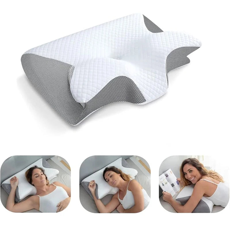 Almohada cervical.