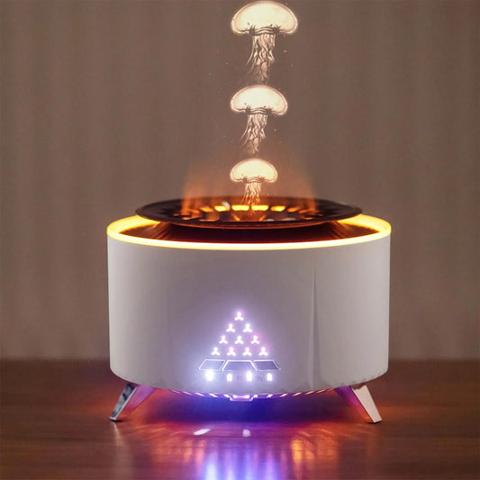 Diffusers for Essential Oils Large Room Cool-Looking Jellyfish Mist 350Ml Aromatherapy Diffuser for Home Bedroom Dropshipping